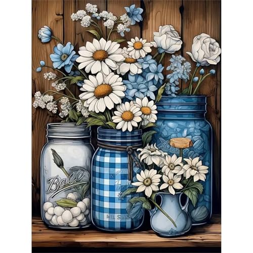 Blumen Gras - Puzzles für Erwachsene,Puzzle 700 Teile, Puzzle 38x52 cm DIY - Puzzles für Heimdekoration, Familienpuzzle für Erwachsene und Kinder von Cekog