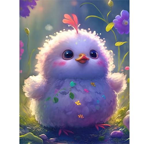 Blumenküken - Puzzles für Erwachsene,Puzzle 300 Teile, Puzzle 40x28 cm DIY - Puzzles für Heimdekoration, Familienpuzzle für Erwachsene und Kinder von Cekog