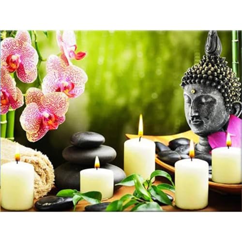 Buddha-Kopf - Puzzles für Erwachsene,Puzzle 120 Teile, Puzzle 25x20 cm DIY - Puzzles für Heimdekoration, Familienpuzzle für Erwachsene und Kinder von Cekog