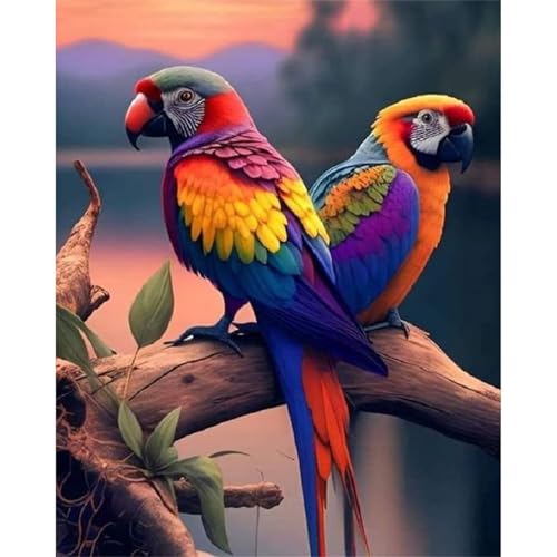 Bunte Papageien - Puzzles für Erwachsene,Puzzle 1500 Teile, Puzzle 87x57cm, DIY-Puzzles für Heimdekoration, Familienpuzzle für Erwachsene und Kinder von Cekog