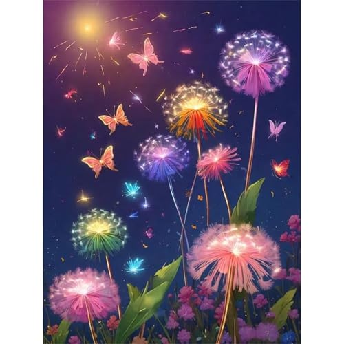 Bunter Löwenzahn - Puzzles für Erwachsene,Puzzle 1000 Teile, Puzzle 50x75 cm DIY - Puzzles für Heimdekoration, Familienpuzzle für Erwachsene und Kinder Bunter Löwenzahn - Puzzles für Erwachsene,Puzzle 1000 Teile, Puzzle 50x75 cm DIY - Puzzles für Heimdekoration, Familienpuzzle für Erwachsene und Kinder von Cekog