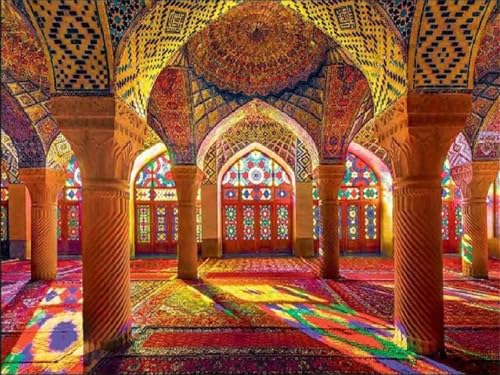 Bunter Palast - Puzzles für Erwachsene,Puzzle 300 Teile, Puzzle 40x28 cm DIY - Puzzles für Heimdekoration, Familienpuzzle für Erwachsene und Kinder Bunter Palast - Puzzles für Erwachsene,Puzzle 300 Teile, Puzzle 40x28 cm DIY - Puzzles für Heimdekoration, Familienpuzzle für Erwachsene und Kinder von Cekog