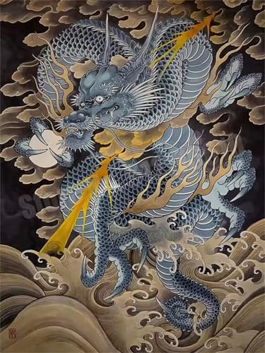 Chinesischer Drache - Puzzles für Erwachsene,Puzzle 1500 Teile, Puzzle 87x57cm, DIY-Puzzles für Heimdekoration, Familienpuzzle für Erwachsene und Kinder Chinesischer Drache - Puzzles für Erwachsene,Puzzle 1500 Teile, Puzzle 87x57cm, DIY-Puzzles für Heimdekoration, Familienpuzzle für Erwachsene und Kinder von Cekog