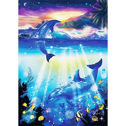 Delphin Tier - Puzzles für Erwachsene,Puzzle 200 Teile, Puzzle 35x25 cm DIY - Puzzles für Heimdekoration, Familienpuzzle für Erwachsene und Kinder Delphin Tier - Puzzles für Erwachsene,Puzzle 200 Teile, Puzzle 35x25 cm DIY - Puzzles für Heimdekoration, Familienpuzzle für Erwachsene und Kinder von Cekog