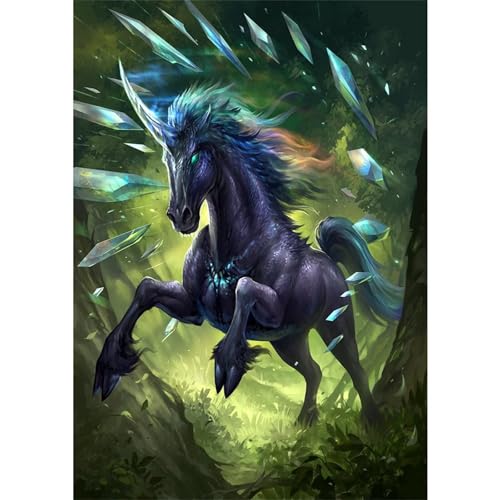 Fantasy Dark Horse - Puzzles für Erwachsene,Puzzle 200 Teile, Puzzle 35x25 cm DIY - Puzzles für Heimdekoration, Familienpuzzle für Erwachsene und Kinder Fantasy Dark Horse - Puzzles für Erwachsene,Puzzle 200 Teile, Puzzle 35x25 cm DIY - Puzzles für Heimdekoration, Familienpuzzle für Erwachsene und Kinder von Cekog