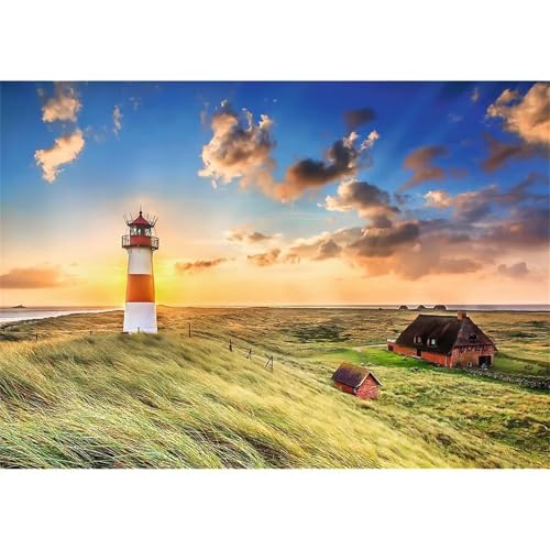 Feldhaus - Puzzles für Erwachsene,Puzzle 1200 Teile, Puzzle 50x75 cm DIY - Puzzles für Heimdekoration, Familienpuzzle für Erwachsene und Kinder von Cekog