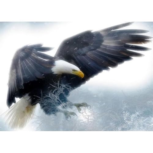 Fliegender Adler - Puzzles für Erwachsene,Puzzle 120 Teile, Puzzle 25x20 cm DIY - Puzzles für Heimdekoration, Familienpuzzle für Erwachsene und Kinder von Cekog