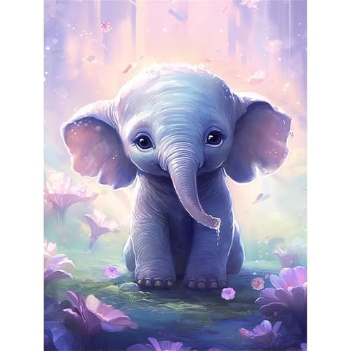 Gartenelefant - Puzzles für Erwachsene,Puzzle 300 Teile, Puzzle 40x28 cm DIY - Puzzles für Heimdekoration, Familienpuzzle für Erwachsene und Kinder von Cekog