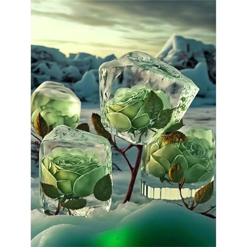 Gefrorene grüne Rose - Puzzles für Erwachsene,Puzzle 120 Teile, Puzzle 25x20 cm DIY - Puzzles für Heimdekoration, Familienpuzzle für Erwachsene und Kinder Gefrorene grüne Rose - Puzzles für Erwachsene,Puzzle 120 Teile, Puzzle 25x20 cm DIY - Puzzles für Heimdekoration, Familienpuzzle für Erwachsene und Kinder von Cekog