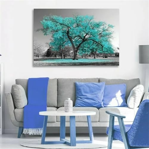 Grüne Baumlandschaft - Puzzles für Erwachsene,Puzzle 200 Teile, Puzzle 35x25 cm DIY - Puzzles für Heimdekoration, Familienpuzzle für Erwachsene und Kinder von Cekog