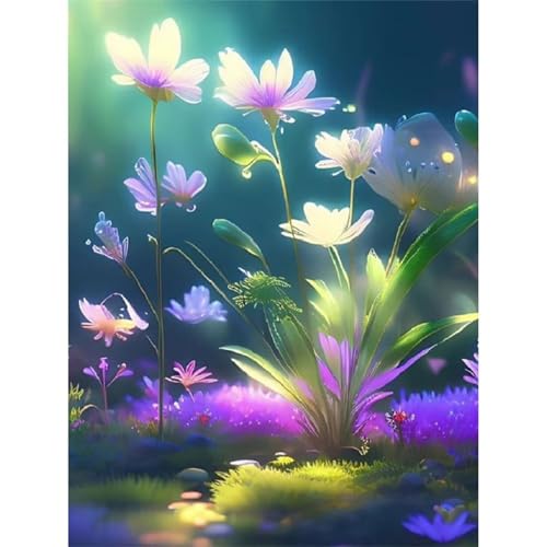 Hainblumen - Puzzles für Erwachsene,Puzzle 500 Teile, Puzzle 38x52 cm DIY - Puzzles für Heimdekoration, Familienpuzzle für Erwachsene und Kinder von Cekog
