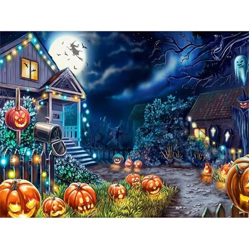 Halloween-Kürbis - Puzzles für Erwachsene,Puzzle 120 Teile, Puzzle 25x20 cm DIY - Puzzles für Heimdekoration, Familienpuzzle für Erwachsene und Kinder von Cekog