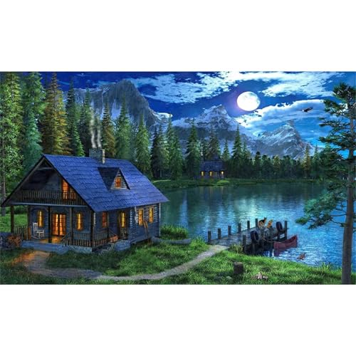 Haus am See - Puzzles für Erwachsene,Puzzle 300 Teile, Puzzle 40x28 cm DIY - Puzzles für Heimdekoration, Familienpuzzle für Erwachsene und Kinder Haus am See - Puzzles für Erwachsene,Puzzle 300 Teile, Puzzle 40x28 cm DIY - Puzzles für Heimdekoration, Familienpuzzle für Erwachsene und Kinder von Cekog