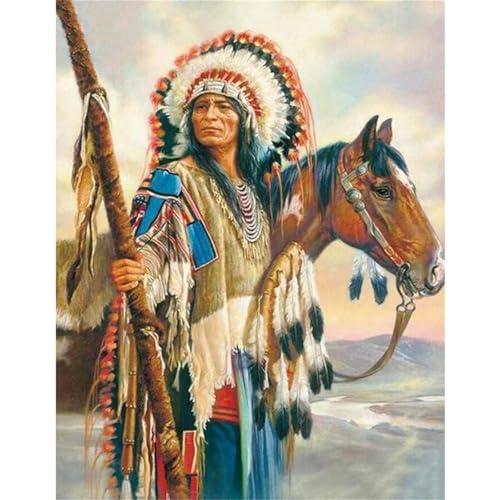 Indianer Pferd - Puzzles für Erwachsene,Puzzle 300 Teile, Puzzle 40x28 cm DIY - Puzzles für Heimdekoration, Familienpuzzle für Erwachsene und Kinder Indianer Pferd - Puzzles für Erwachsene,Puzzle 300 Teile, Puzzle 40x28 cm DIY - Puzzles für Heimdekoration, Familienpuzzle für Erwachsene und Kinder von Cekog