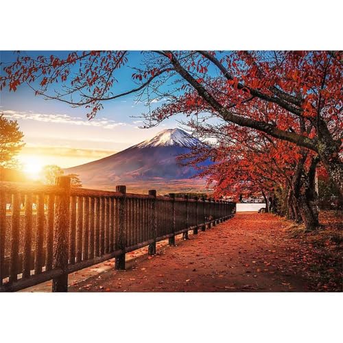 Japan Sonnenuntergang Berg - Puzzles für Erwachsene,Puzzle 700 Teile, Puzzle 38x52 cm DIY - Puzzles für Heimdekoration, Familienpuzzle für Erwachsene und Kinder Japan Sonnenuntergang Berg - Puzzles für Erwachsene,Puzzle 700 Teile, Puzzle 38x52 cm DIY - Puzzles für Heimdekoration, Familienpuzzle für Erwachsene und Kinder von Cekog