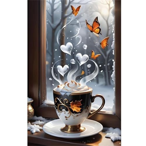 Kaffee-Schmetterling - Puzzles für Erwachsene,Puzzle 300 Teile, Puzzle 40x28 cm DIY - Puzzles für Heimdekoration, Familienpuzzle für Erwachsene und Kinder Kaffee-Schmetterling - Puzzles für Erwachsene,Puzzle 300 Teile, Puzzle 40x28 cm DIY - Puzzles für Heimdekoration, Familienpuzzle für Erwachsene und Kinder von Cekog