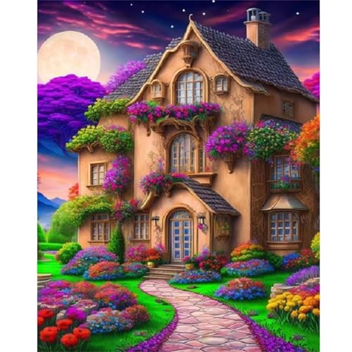 Lila Traumhaus - Puzzles für Erwachsene,Puzzle 500 Teile, Puzzle 38x52 cm DIY - Puzzles für Heimdekoration, Familienpuzzle für Erwachsene und Kinder Lila Traumhaus - Puzzles für Erwachsene,Puzzle 500 Teile, Puzzle 38x52 cm DIY - Puzzles für Heimdekoration, Familienpuzzle für Erwachsene und Kinder von Cekog
