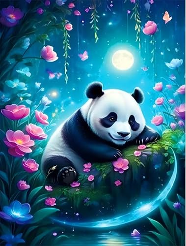 Mondpanda - Puzzles für Erwachsene,Puzzle 300 Teile, Puzzle 40x28 cm DIY - Puzzles für Heimdekoration, Familienpuzzle für Erwachsene und Kinder Mondpanda - Puzzles für Erwachsene,Puzzle 300 Teile, Puzzle 40x28 cm DIY - Puzzles für Heimdekoration, Familienpuzzle für Erwachsene und Kinder von Cekog