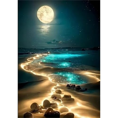 Mondscheinstrand - Puzzles für Erwachsene,Puzzle 120 Teile, Puzzle 25x20 cm DIY - Puzzles für Heimdekoration, Familienpuzzle für Erwachsene und Kinder Mondscheinstrand - Puzzles für Erwachsene,Puzzle 120 Teile, Puzzle 25x20 cm DIY - Puzzles für Heimdekoration, Familienpuzzle für Erwachsene und Kinder von Cekog