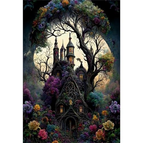 Mondschloss - Puzzles für Erwachsene,Puzzle 120 Teile, Puzzle 25x20 cm DIY - Puzzles für Heimdekoration, Familienpuzzle für Erwachsene und Kinder Mondschloss - Puzzles für Erwachsene,Puzzle 120 Teile, Puzzle 25x20 cm DIY - Puzzles für Heimdekoration, Familienpuzzle für Erwachsene und Kinder von Cekog