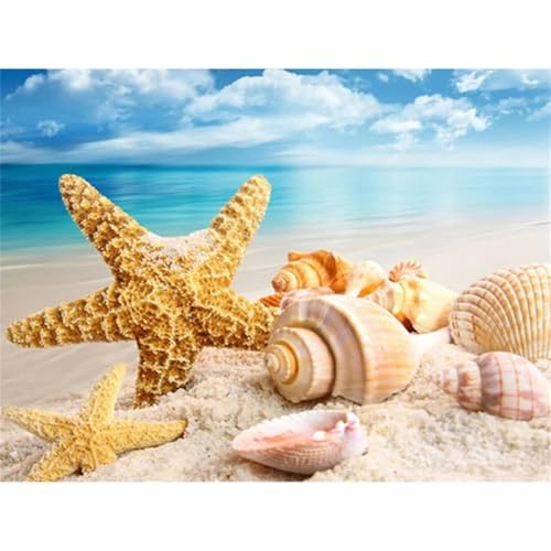 Muschel - Puzzles für Erwachsene,Puzzle 500 Teile, Puzzle 38x52 cm DIY - Puzzles für Heimdekoration, Familienpuzzle für Erwachsene und Kinder von Cekog