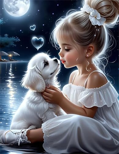 Niedliches Hundemädchen - Puzzles für Erwachsene,Puzzle 1500 Teile, Puzzle 87x57cm, DIY-Puzzles für Heimdekoration, Familienpuzzle für Erwachsene und Kinder Niedliches Hundemädchen - Puzzles für Erwachsene,Puzzle 1500 Teile, Puzzle 87x57cm, DIY-Puzzles für Heimdekoration, Familienpuzzle für Erwachsene und Kinder von Cekog