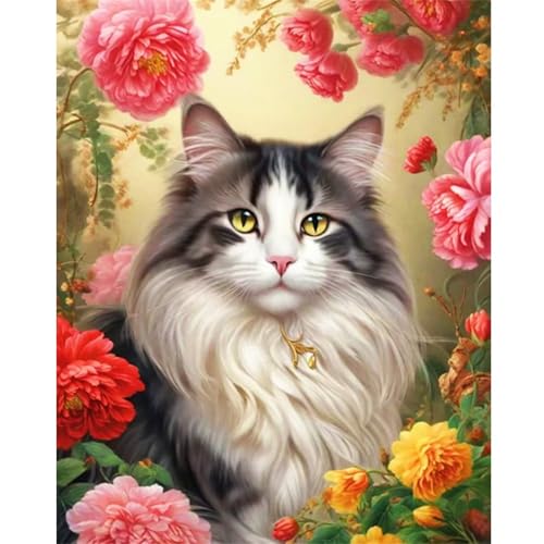 Pfingstrose Blume Katze - Puzzles für Erwachsene,Puzzle 200 Teile, Puzzle 35x25 cm DIY - Puzzles für Heimdekoration, Familienpuzzle für Erwachsene und Kinder Pfingstrose Blume Katze - Puzzles für Erwachsene,Puzzle 200 Teile, Puzzle 35x25 cm DIY - Puzzles für Heimdekoration, Familienpuzzle für Erwachsene und Kinder von Cekog