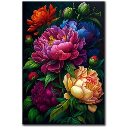 Puzzle 120 Teile,Puzzle für Erwachsene,Bunte Pfingstrosenblüten Puzzles Lernspiel Herausforderung Spielzeug,Kunsthandwerk für Heimdekoration Unterhaltungsspiel - mit Rahmen Puzzle 120 Teile,Puzzle für Erwachsene,Bunte Pfingstrosenblüten Puzzles Lernspiel Herausforderung Spielzeug,Kunsthandwerk für Heimdekoration Unterhaltungsspiel - mit Rahmen von Cekog