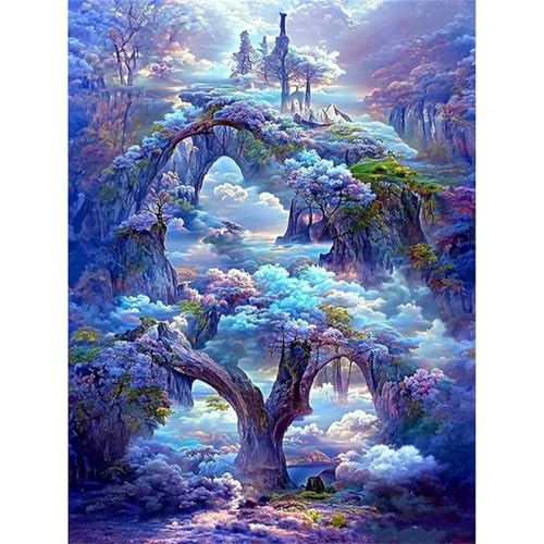 Puzzle 120 Teile,Puzzle für Erwachsene,Fantasiebaum Puzzles Lernspiel Herausforderung Spielzeug,Kunsthandwerk für Heimdekoration Unterhaltungsspiel - mit Rahmen von Cekog