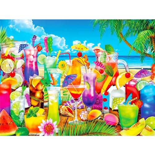 Puzzle 120 Teile,Puzzle für Erwachsene,Fruchtgetränk Puzzles Lernspiel Herausforderung Spielzeug,Kunsthandwerk für Heimdekoration Unterhaltungsspiel - mit Rahmen Puzzle 120 Teile,Puzzle für Erwachsene,Fruchtgetränk Puzzles Lernspiel Herausforderung Spielzeug,Kunsthandwerk für Heimdekoration Unterhaltungsspiel - mit Rahmen von Cekog