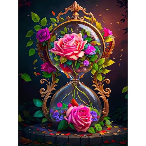 Puzzle 1200 Teile,Puzzle für Erwachsene,Blumentrichter Puzzles Lernspiel Herausforderung Spielzeug,Kunsthandwerk für Heimdekoration Unterhaltungsspiel - mit Rahmen von Cekog