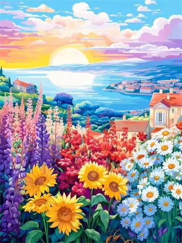 Puzzle 1200 Teile,Puzzle für Erwachsene,Bunte Blumen Puzzles Lernspiel Herausforderung Spielzeug,Kunsthandwerk für Heimdekoration Unterhaltungsspiel - mit Rahmen Puzzle 1200 Teile,Puzzle für Erwachsene,Bunte Blumen Puzzles Lernspiel Herausforderung Spielzeug,Kunsthandwerk für Heimdekoration Unterhaltungsspiel - mit Rahmen von Cekog