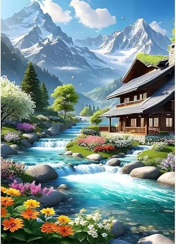 Puzzle 1200 Teile,Puzzles für Erwachsene,Berg Flüsse Hütten - Puzzle für Erwachsene,Lernspiel Herausforderung Spielzeug,Kunsthandwerk für Heimdekoration Unterhaltungsspiel Puzzle 1200 Teile,Puzzles für Erwachsene,Berg Flüsse Hütten - Puzzle für Erwachsene,Lernspiel Herausforderung Spielzeug,Kunsthandwerk für Heimdekoration Unterhaltungsspiel von Cekog