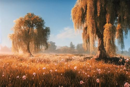 Puzzle 1200 Teile,Puzzles für Erwachsene,Landschaftsbäume - Puzzle für Erwachsene,Lernspiel Herausforderung Spielzeug,Kunsthandwerk für Heimdekoration Unterhaltungsspiel von Cekog