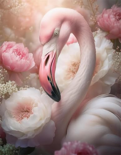 Puzzle 1200 Teile,Puzzles für Erwachsene,Pfingstrose Blumen Flamingos - Puzzle für Erwachsene,Lernspiel Herausforderung Spielzeug,Kunsthandwerk für Heimdekoration Unterhaltungsspiel Puzzle 1200 Teile,Puzzles für Erwachsene,Pfingstrose Blumen Flamingos - Puzzle für Erwachsene,Lernspiel Herausforderung Spielzeug,Kunsthandwerk für Heimdekoration Unterhaltungsspiel von Cekog