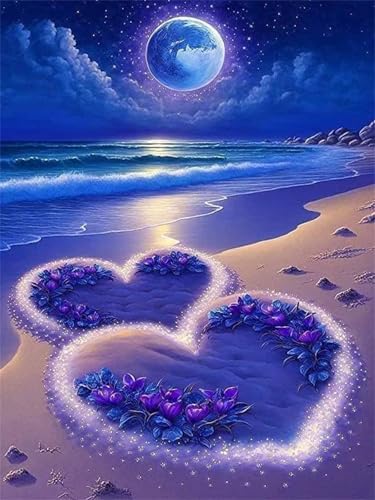 Puzzle 1200 Teile,Puzzles für Erwachsene,Strand Liebe Blumen - Puzzle für Erwachsene,Lernspiel Herausforderung Spielzeug,Kunsthandwerk für Heimdekoration Unterhaltungsspiel von Cekog
