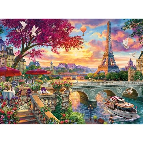 Puzzle 200 Teile,Puzzle für Erwachsene,Blick auf die Französische Brücke Puzzles Lernspiel Herausforderung Spielzeug,Kunsthandwerk für Heimdekoration Unterhaltungsspiel - mit Rahmen Puzzle 200 Teile,Puzzle für Erwachsene,Blick auf die Französische Brücke Puzzles Lernspiel Herausforderung Spielzeug,Kunsthandwerk für Heimdekoration Unterhaltungsspiel - mit Rahmen von Cekog