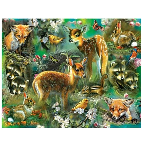 Puzzle 200 Teile,Puzzle für Erwachsene,Hirsche Tiere Puzzles Lernspiel Herausforderung Spielzeug,Kunsthandwerk für Heimdekoration Unterhaltungsspiel - mit Rahmen Puzzle 200 Teile,Puzzle für Erwachsene,Hirsche Tiere Puzzles Lernspiel Herausforderung Spielzeug,Kunsthandwerk für Heimdekoration Unterhaltungsspiel - mit Rahmen von Cekog