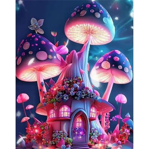 Puzzle 500 Teile,Puzzle für Erwachsene,Pilz-Fantasieschloss Puzzles Lernspiel Herausforderung Spielzeug,Kunsthandwerk für Heimdekoration Unterhaltungsspiel - mit Rahmen Puzzle 500 Teile,Puzzle für Erwachsene,Pilz-Fantasieschloss Puzzles Lernspiel Herausforderung Spielzeug,Kunsthandwerk für Heimdekoration Unterhaltungsspiel - mit Rahmen von Cekog