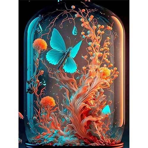 Puzzle 500 Teile,Puzzle für Erwachsene,Schmetterlingspflanzen Puzzles Lernspiel Herausforderung Spielzeug,Kunsthandwerk für Heimdekoration Unterhaltungsspiel - mit Rahmen Puzzle 500 Teile,Puzzle für Erwachsene,Schmetterlingspflanzen Puzzles Lernspiel Herausforderung Spielzeug,Kunsthandwerk für Heimdekoration Unterhaltungsspiel - mit Rahmen von Cekog