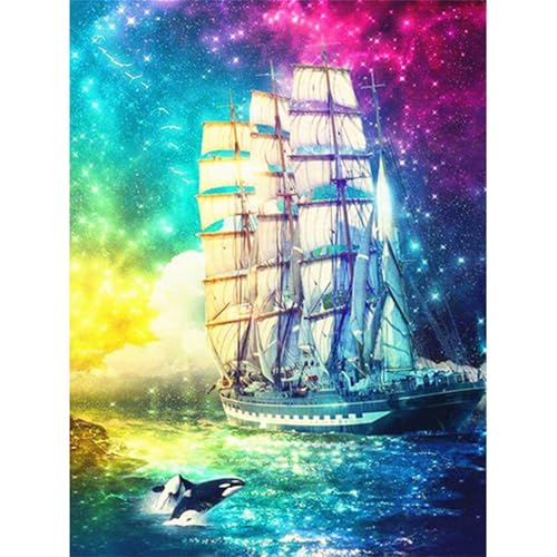 Puzzle 700 Teile,Puzzle für Erwachsene,Buntes Seesegelboot Puzzles Lernspiel Herausforderung Spielzeug,Kunsthandwerk für Heimdekoration Unterhaltungsspiel - mit Rahmen von Cekog