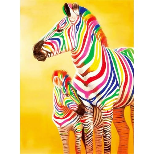Puzzle 700 Teile,Puzzle für Erwachsene,Zebrafarbig Puzzles Lernspiel Herausforderung Spielzeug,Kunsthandwerk für Heimdekoration Unterhaltungsspiel - mit Rahmen von Cekog