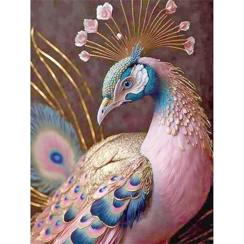 Rosa Pfau - Puzzles für Erwachsene,Puzzle 500 Teile, Puzzle 38x52 cm DIY - Puzzles für Heimdekoration, Familienpuzzle für Erwachsene und Kinder Rosa Pfau - Puzzles für Erwachsene,Puzzle 500 Teile, Puzzle 38x52 cm DIY - Puzzles für Heimdekoration, Familienpuzzle für Erwachsene und Kinder von Cekog