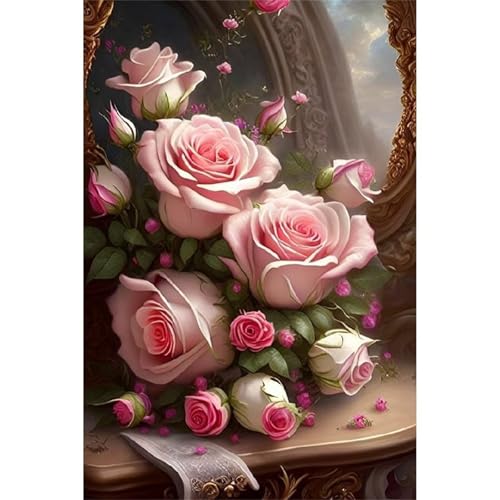 Rosa Rosenblüten - Puzzles für Erwachsene,Puzzle 300 Teile, Puzzle 40x28 cm DIY - Puzzles für Heimdekoration, Familienpuzzle für Erwachsene und Kinder Rosa Rosenblüten - Puzzles für Erwachsene,Puzzle 300 Teile, Puzzle 40x28 cm DIY - Puzzles für Heimdekoration, Familienpuzzle für Erwachsene und Kinder von Cekog