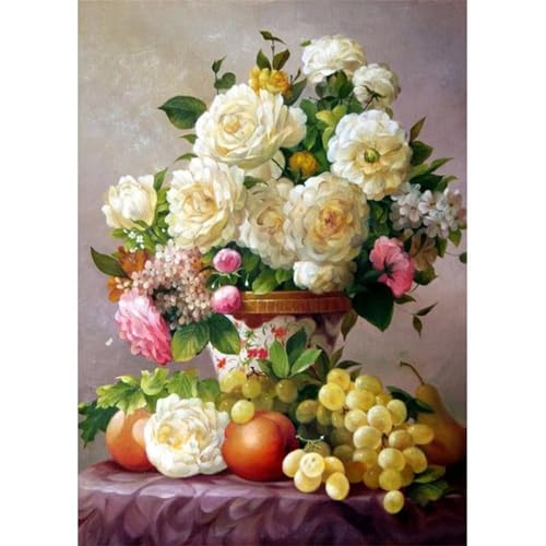 Rosenfrucht - Puzzles für Erwachsene,Puzzle 200 Teile, Puzzle 35x25 cm DIY - Puzzles für Heimdekoration, Familienpuzzle für Erwachsene und Kinder von Cekog