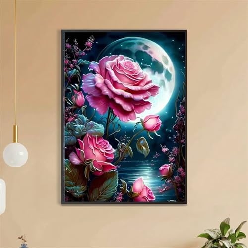 Rosenmond - Puzzles für Erwachsene,Puzzle 500 Teile, Puzzle 38x52 cm DIY - Puzzles für Heimdekoration, Familienpuzzle für Erwachsene und Kinder von Cekog