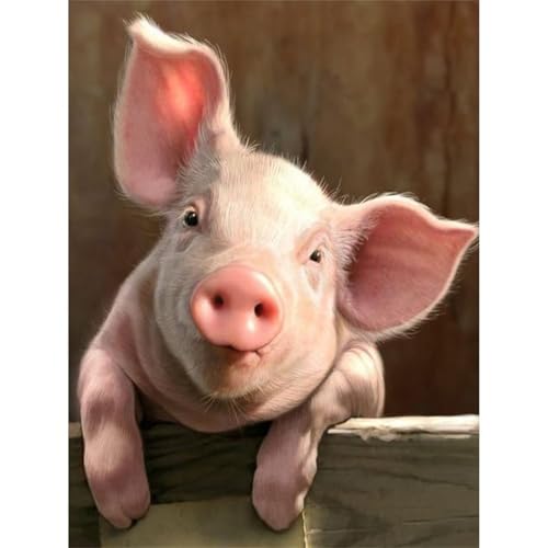 Schweinchen - Puzzles für Erwachsene,Puzzle 300 Teile, Puzzle 40x28 cm DIY - Puzzles für Heimdekoration, Familienpuzzle für Erwachsene und Kinder von Cekog
