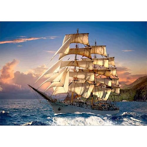 Seeschiff - Puzzles für Erwachsene,Puzzle 500 Teile, Puzzle 38x52 cm DIY - Puzzles für Heimdekoration, Familienpuzzle für Erwachsene und Kinder Seeschiff - Puzzles für Erwachsene,Puzzle 500 Teile, Puzzle 38x52 cm DIY - Puzzles für Heimdekoration, Familienpuzzle für Erwachsene und Kinder von Cekog