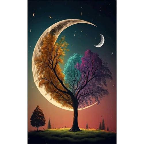 Sonne Mond Sternenbaum - Puzzles für Erwachsene,Puzzle 200 Teile, Puzzle 35x25 cm DIY - Puzzles für Heimdekoration, Familienpuzzle für Erwachsene und Kinder Sonne Mond Sternenbaum - Puzzles für Erwachsene,Puzzle 200 Teile, Puzzle 35x25 cm DIY - Puzzles für Heimdekoration, Familienpuzzle für Erwachsene und Kinder von Cekog