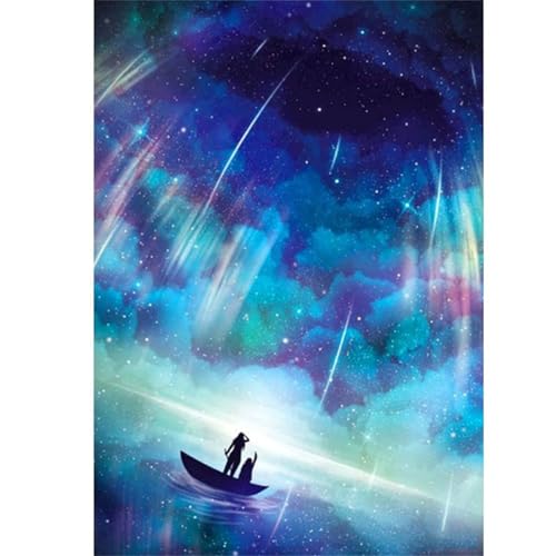 Sternenhimmel Meer - Puzzles für Erwachsene,Puzzle 200 Teile, Puzzle 35x25 cm DIY - Puzzles für Heimdekoration, Familienpuzzle für Erwachsene und Kinder von Cekog